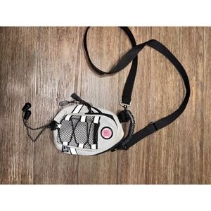 Palmer Legends Gear Small white Grey Black Crossbody Sling Bag Pouch FestivaL